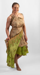 Chameleon Multi-Wear Skirt 🏵️ Beige- no 2 alike