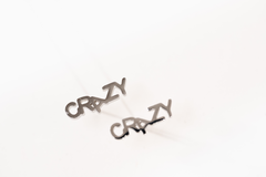 "Crazy" earrings 🤪