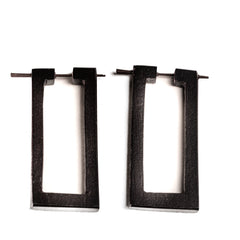 Wooden Stick Style Earrings 🌳🪵🖐️