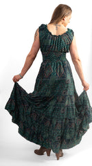 Summer Breeze Long Dress . 🌺 ☀️ Teal