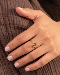 Allure of the Ocean Wave Ring 🌊