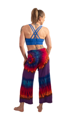 Tie-Dye Flare Pants Purple πβ¨