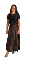 Patchwork Dual Wear Dress/Skirt 👗💫♻️