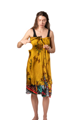 Chameleon Multi-Wear Skirt ๐ผ Yellow / Orange ๐no 2 alike