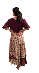 Chameleon Multi-wear Skirt 💜 🔄 Purple no 2 alike