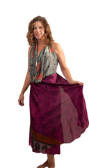 Chameleon Multi-wear Skirt 💜 🔄 Purple no 2 alike