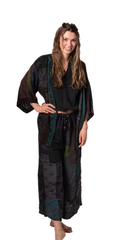 Earthwoven Patchwork Kimono ♻️🌍🖐️