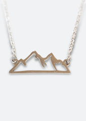 Silver Mountain Adoration Necklace