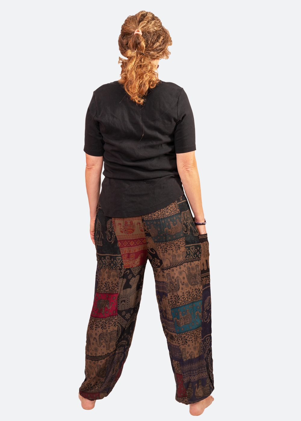 Pocket Patchwork Pants