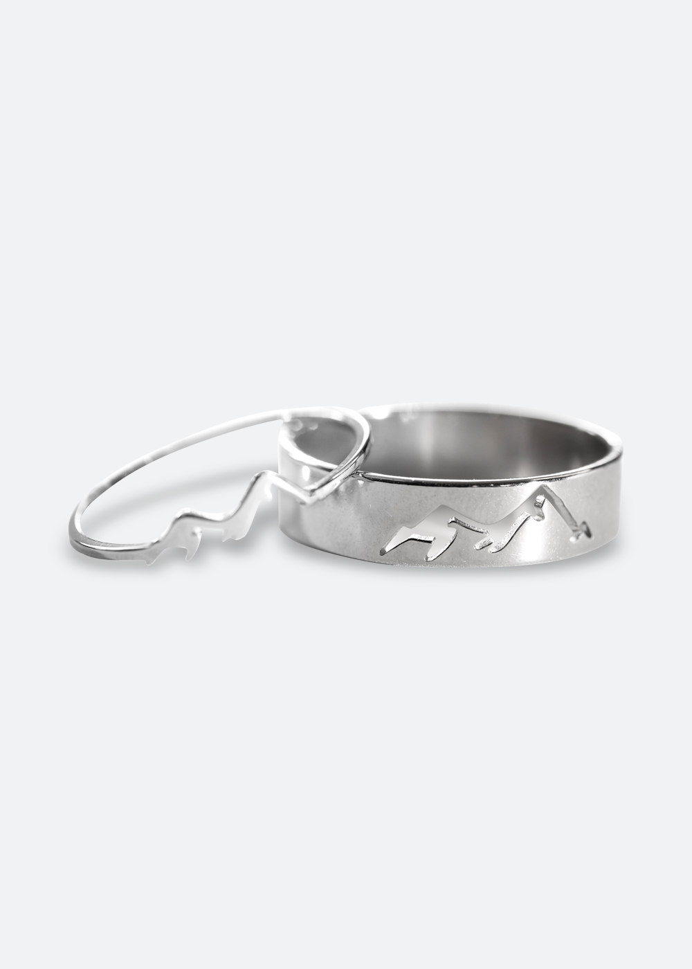 Summit Soulmates Rings in silver color