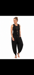 Black flow pants