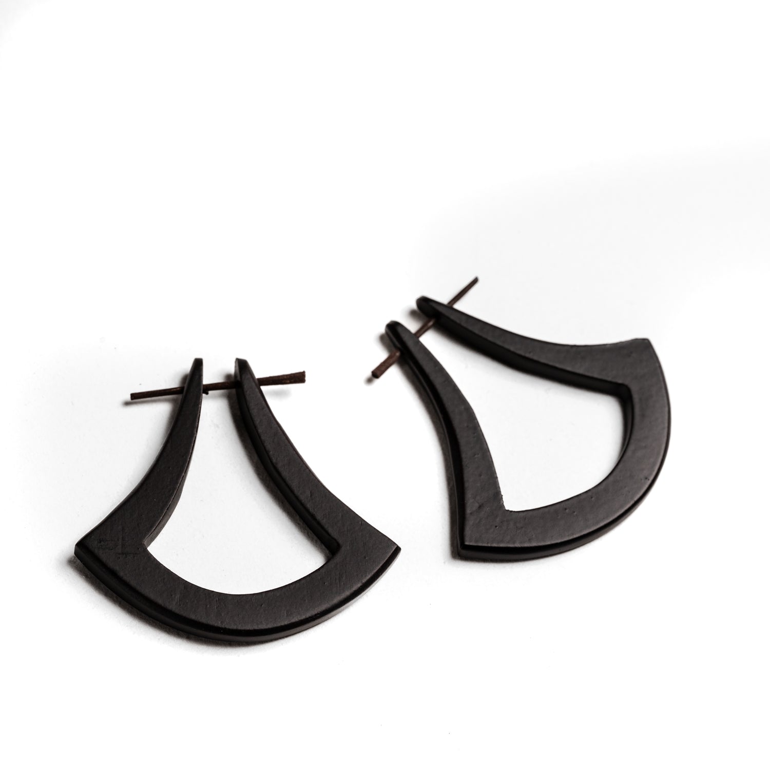 Wooden Stick Style Earrings 🌳🪵🖐️