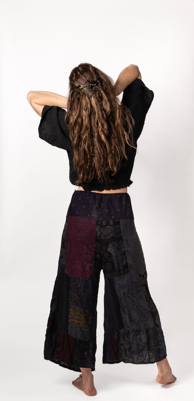 Patchwork Palazzo Pants ♻️