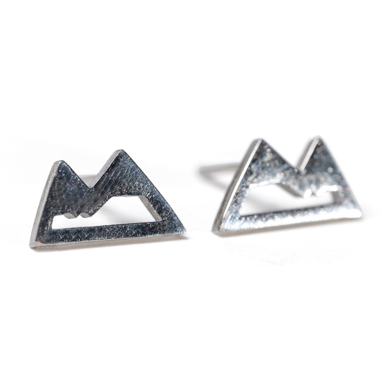 Mountain Stud Earrings 🏔️