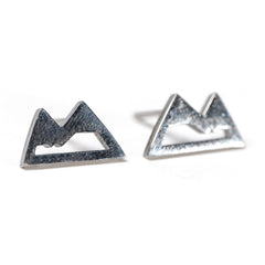 Mountain Stud Earrings 🏔️