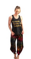 "Young, Broke & Fabulous" Tank ✨🖤💰