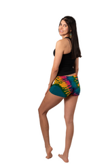 Festival Fever Shorts 🌈🎶🖐️💙 Turquoise